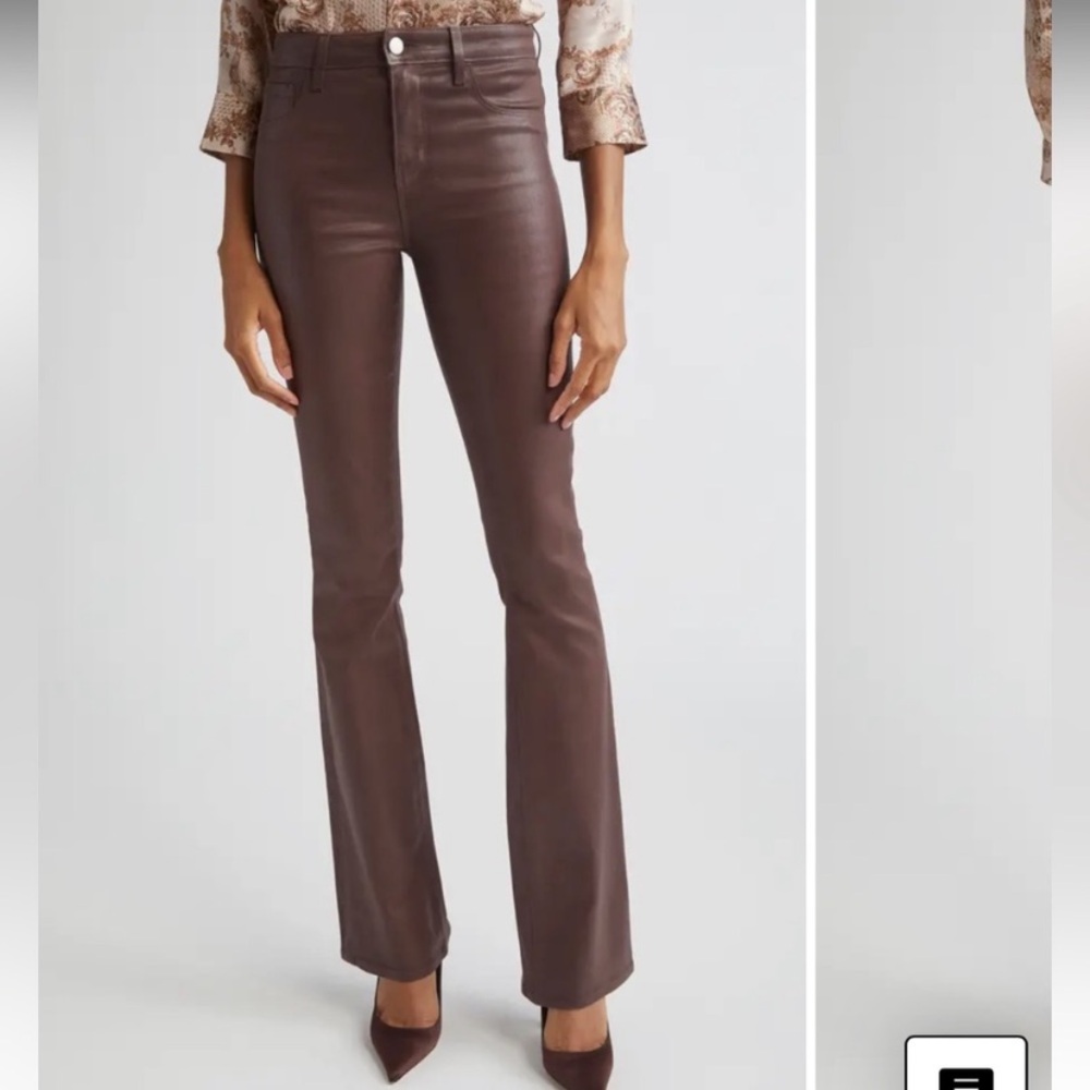 L'AGENCE Selma High Waisted Baby Bootcut Pants
